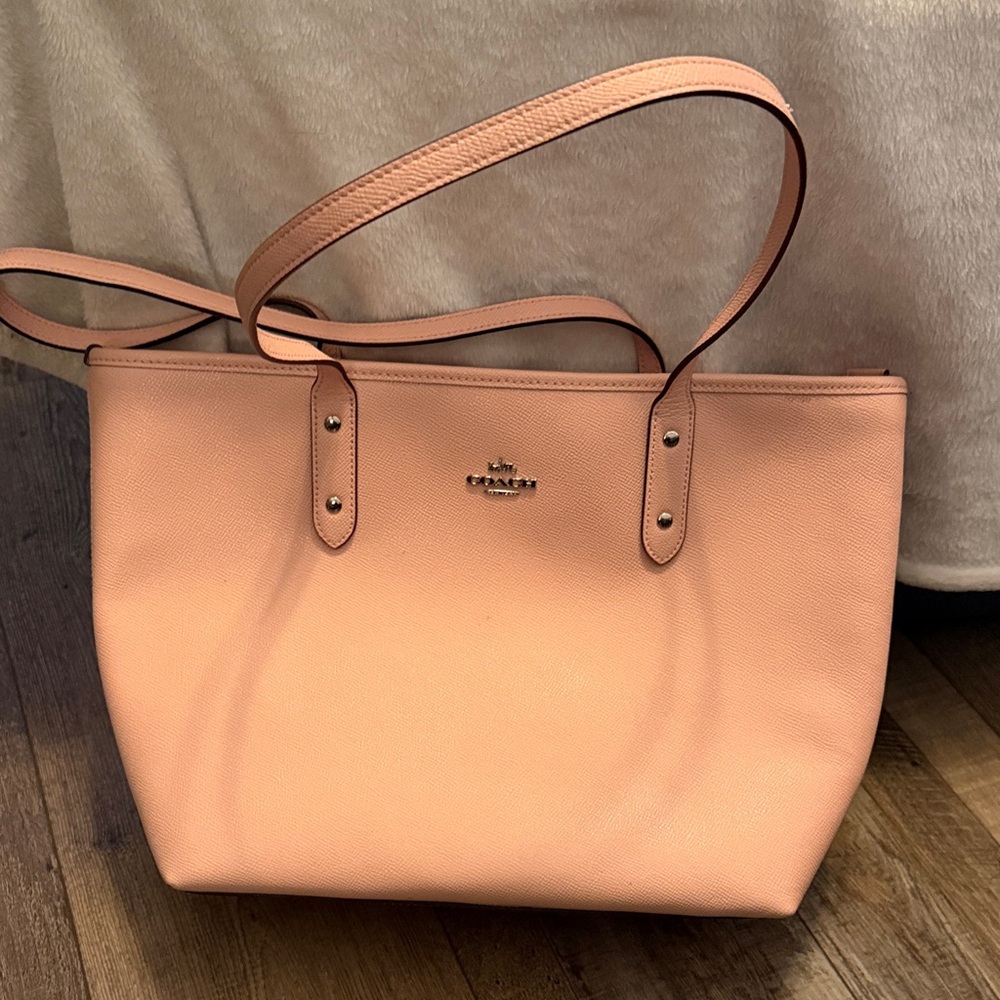 Coach Pink City Tote Bag